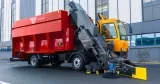 Самоходный сборщик остатков корма